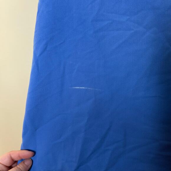 Figs Casma Three-Pocket Scrub Top™ Womens Size Small Cosmic Blue Nurse Medical - Picture 3 of 6